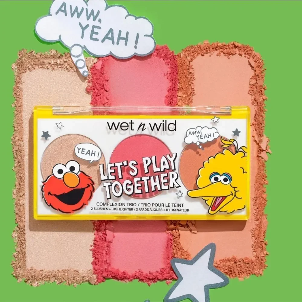 Wet-N-Wild‎ X Sesame Street Let's Play Together Complexion Trio